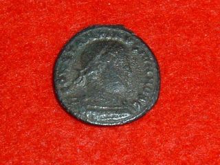 Constantine Ii (a.  D.  337 - 340) Bronze Follis Of Rome Authentic Roman Coin photo