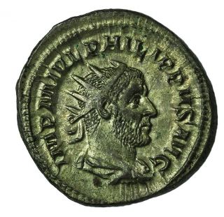 Philip I The Arab Ar Antoninianus 244 - 249 Ad Struck 244 - 247 Ad Ric.  45 Xf Rome photo