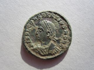 Constantine Ii 316 - 340 Ad,  Authentic Ancient Bronze Coin Rare photo
