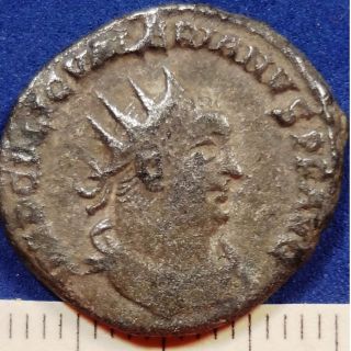 Valerian I Ar/silver Antoninianus Syria 255 - 256 Ad.  Restivtor Orientis.  4.  2grams photo