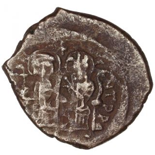 Bysantine Empire,  Tibère Ii Constantin,  Demi Follis photo