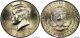 2000 D Gem Bu Unc Kennedy Half Dollar 50c U.  S.  Coin - Lustrous - Some Toning B10 Half Dollars photo 2