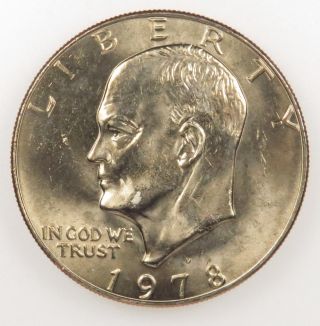 1978 D Uncirculated Eisenhower Dollar (b02) photo