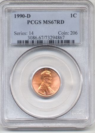 1990 - D 1c Rd Lincoln Cent photo