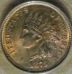 1875 Indian Head Cent Pcgs Ms 65 Rb.  Eagle Eye Photo Seal.  Bold Luster Small Cents photo 1