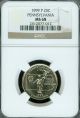 1999 - P Pennsylvania Quarter Ngc Ms68 Finest Registry Pop - 29 1 Higher Rare Quarters photo 1