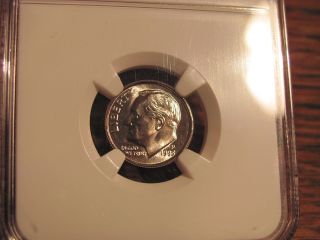 1993 - P Roosevelt Dime Ngc Ms67 Ft (full Torch Bands) photo