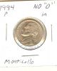 1994 - P Jefferson Nickel Error Filled Die Missing O In Monticello Coins: US photo 1