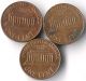1970 Pds Lincoln Cent Trio Small Cents photo 1