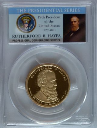 Pcgs 2011 S Proof Rutherford B Hayes 19th Presidential Dollar Pr69 Usa Series $1 photo