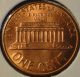 1998 Lincoln Memorial Cent Wide Am,  Choice Bu Small Cents photo 1