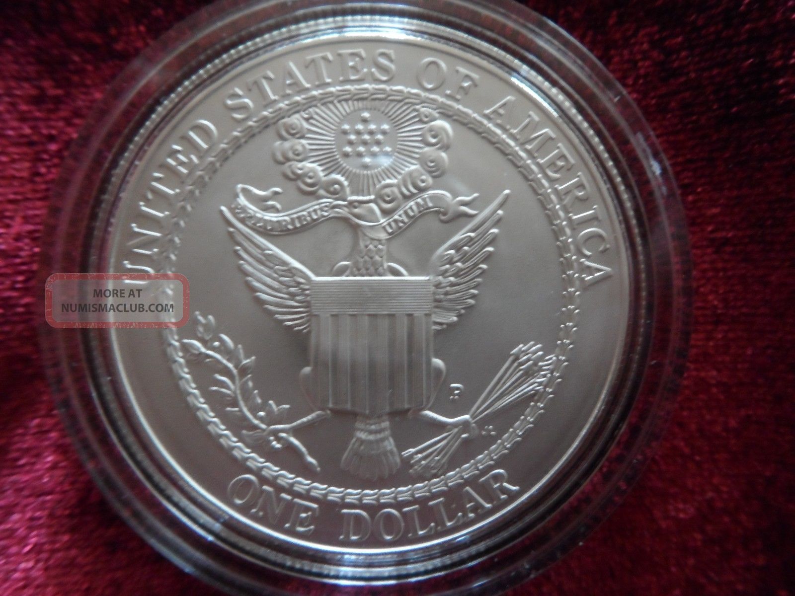 2008 United States Bald Eagle Commemorative Uncirculated Silver Dollar ...