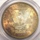 1881 - S Morgan Silver Dollar Pcgs Ms63 - Rainbow Coin Dollars photo 5