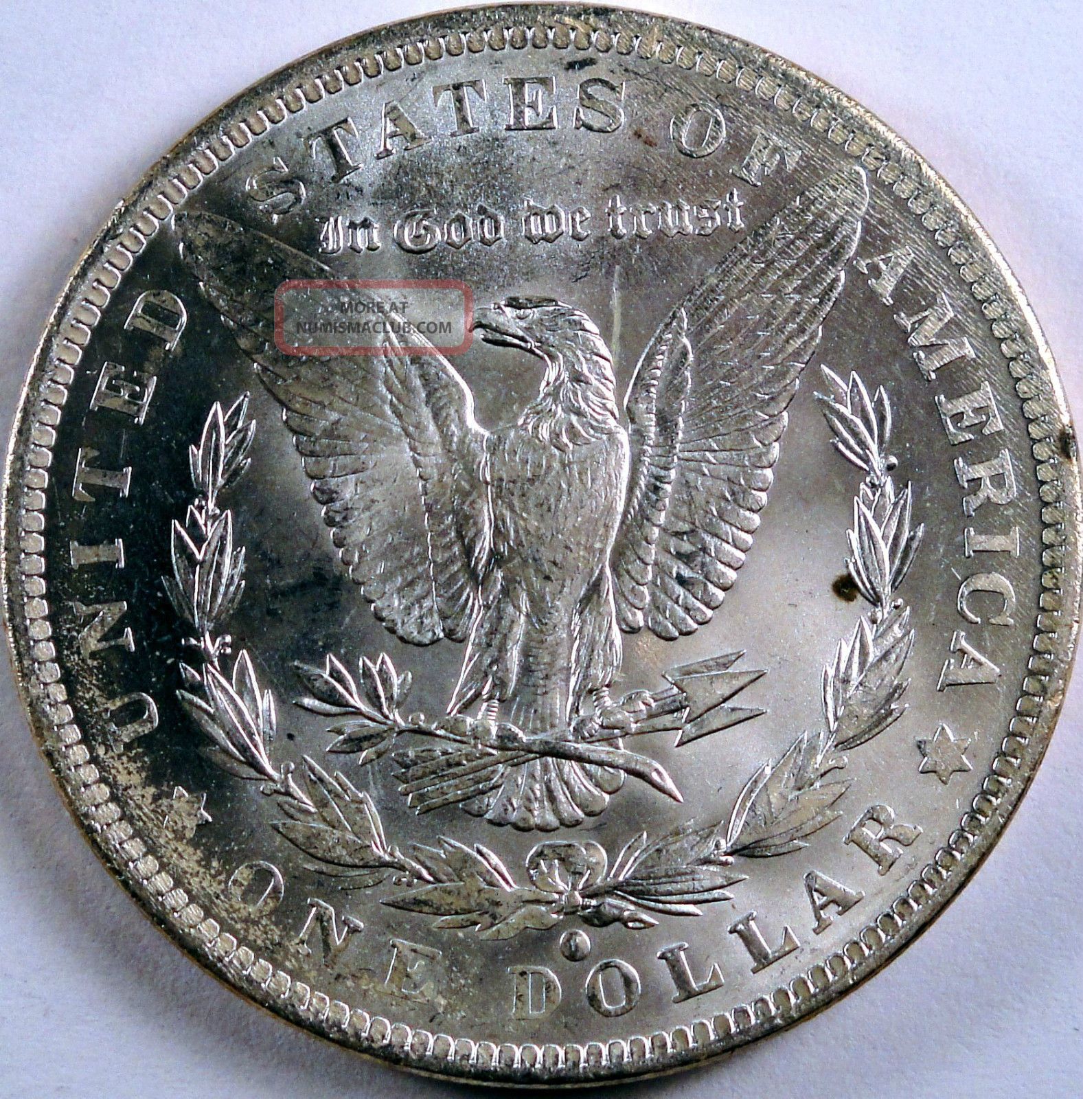 1884 - O Morgan Dollar Unc Uncirculated Coin