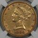 1906 - S Liberty Head Eagle Gold $10 Au 53 Ngc Gold photo 2