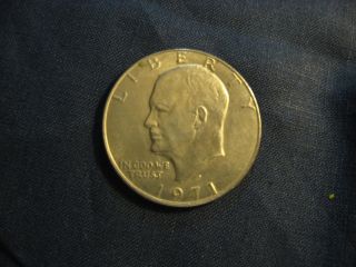 Eisenhower Dollar 1971d Vg photo