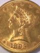 1893 $10 Gold Liberty Head Coin Gold photo 2