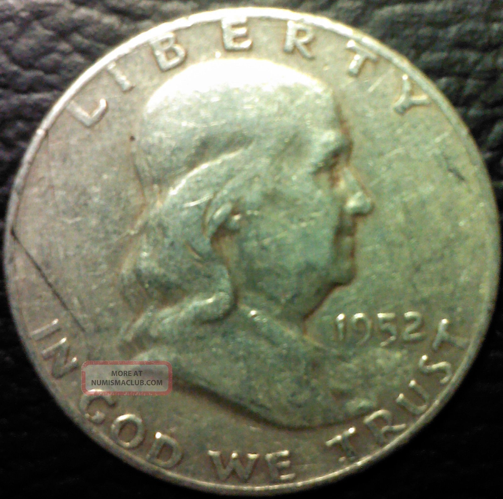 1952 D Franklin Half Dollar 90 Silver Good Investment