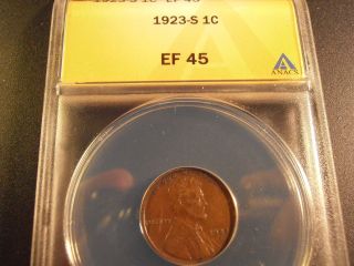 1923 S Lincoln Cent Ef45 photo