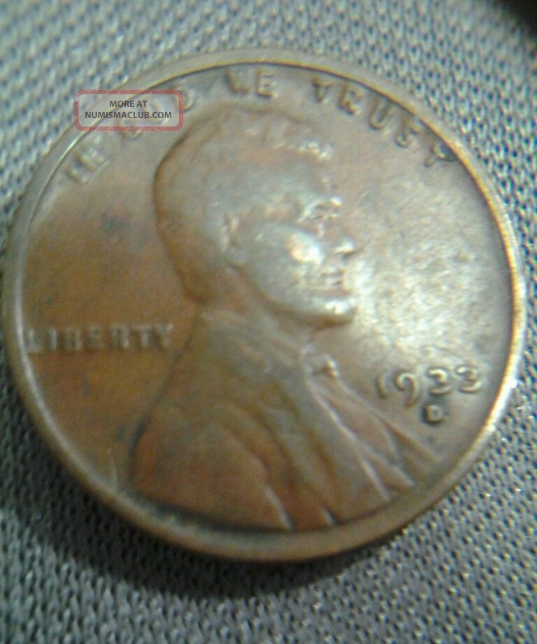 Low Mintage 1933 - D 1c Bn Lincoln Cent. Semi Key Date