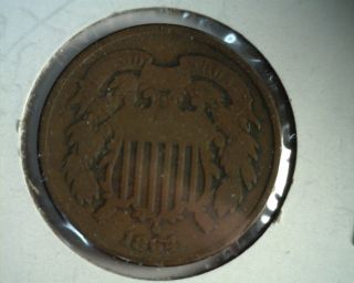 1864 Two Cent Piece photo