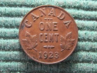 Canada 1923 Vf Small Cent photo