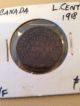1918 Canada Large Cent Coins: Canada photo 2