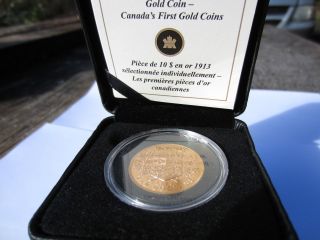 Canada 1913 Hand - Selected 10.  00 Gold Coin : Bank Of Canada Hoard photo