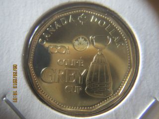 Canada 2012 100th Anniversary Grey Cup Dollar 