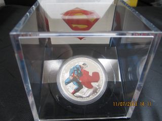 $20 Fine Silver Coin 1oz 75th Anniversary Of Superman 