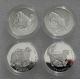 2007 Canada 925 Silver 4 X 1/2 Dollar - 50 Cents Canada ' S Best Friends Proof Coins: Canada photo 3