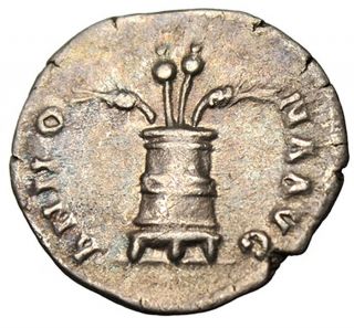 Antoninus Pius Ar Denarius 
