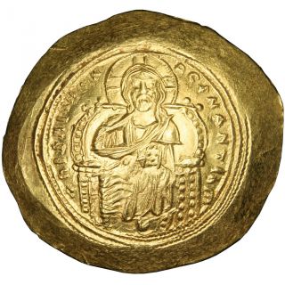 Bysantine Empire,  Constantin Ix Monomaque,  Histamenon Nomisma photo