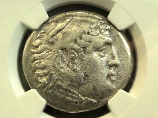 Greek Coin Alexander Iii Posthumous Pamphylia Aspendus Ar Tetradrachm Ngc Ch Vf photo