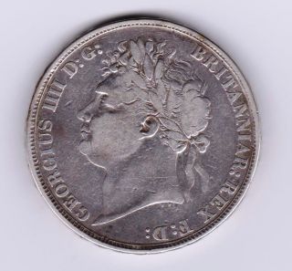 Gb George Iv Crown 1822 Silver photo