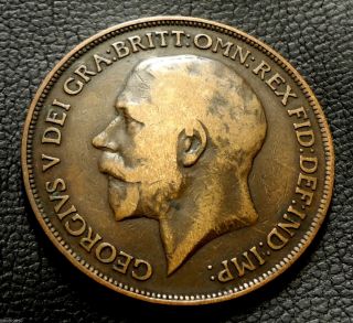 United Kingdom,  Gb.  1914 1 Penny George V 