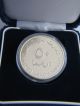2000 United Arab Emirates Dubai Islamic Bank Silver Jubilee Coin Medal 50 Dirham Middle East photo 3
