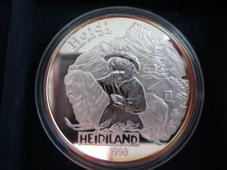 Liechtenstein 20 Euro,  1998,  Heidiland photo