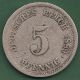 Germany 5 Pfennig Copper - Nickel 1889 G Germany photo 1