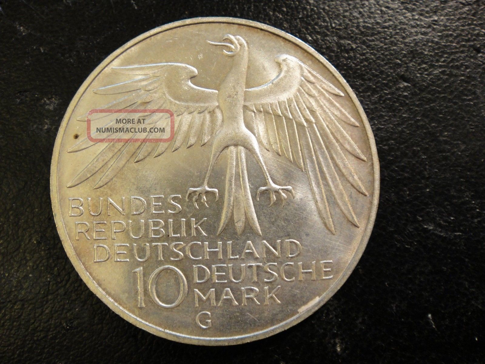 Pair 2 1972 Germany Silver Ten Marks Munich Olympics Uncirculated