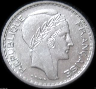 France - 1948 10 Franc Coin - Great Coin - Combined S&h Discounts photo