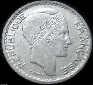 France - 1949b 10 Franc Coin - Great Coin - Combined S&h Discounts photo