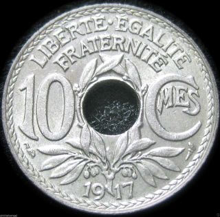France 1917 10 Centime Coin - Great Coin - S&h Discounts photo