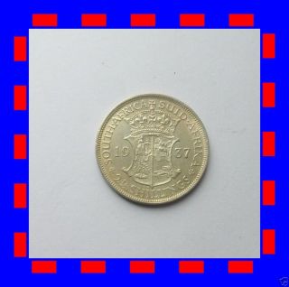 2 1/2 Shillings South Africa Silver Coin 1937 X F Top Coin photo