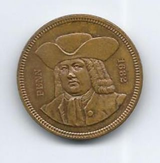 1882 William Penn Medal photo