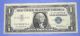 1957 $1 Silver Certificate Vf / Very Fine More Currency Ak Small Size Notes photo 1