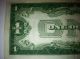 1928 - A $1 One Dollar Silver Certificate 