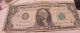Two 1963 B Joseph W.  Barr Dollars G08064231 I And L78295286 G Small Size Notes photo 4