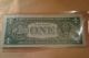 1 - 1957 /blue Seal1 Doller Bill Silver Cert.  Us Cresp, Small Size Notes photo 3