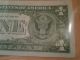 1 - 1957 /blue Seal1 Doller Bill Silver Cert.  Us Cresp, Small Size Notes photo 5